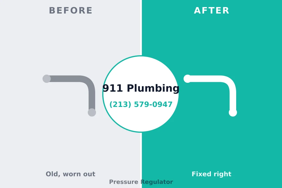 Before and after: plumbing repair Palos Park, IL